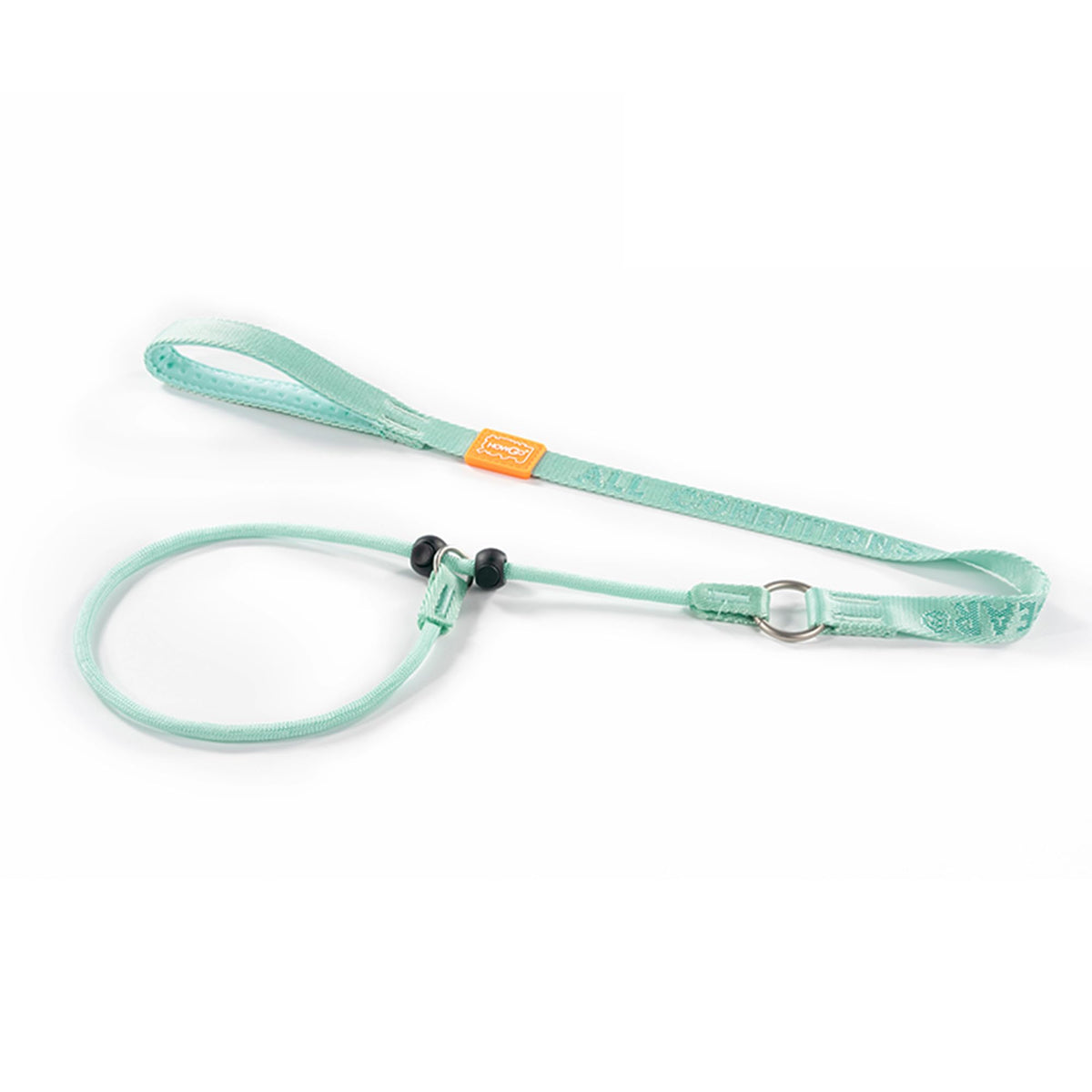 HowGo Slip Lead Dog Leash with 2 Spring-Loaded Stoppers (Black 5.0FT)