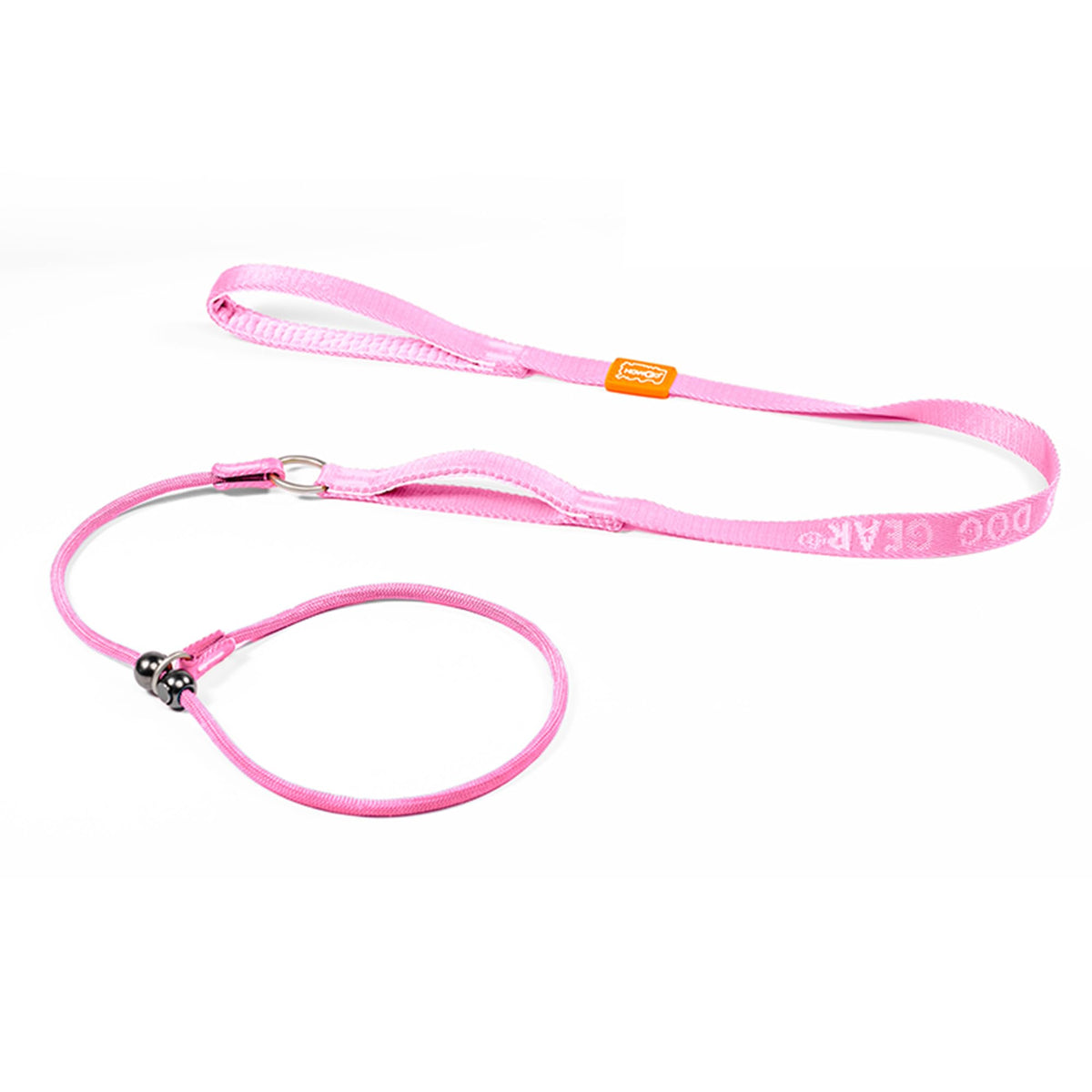 HowGo Slip Lead Dog Leash with 2 Spring-Loaded Stoppers (Black 5.0FT)