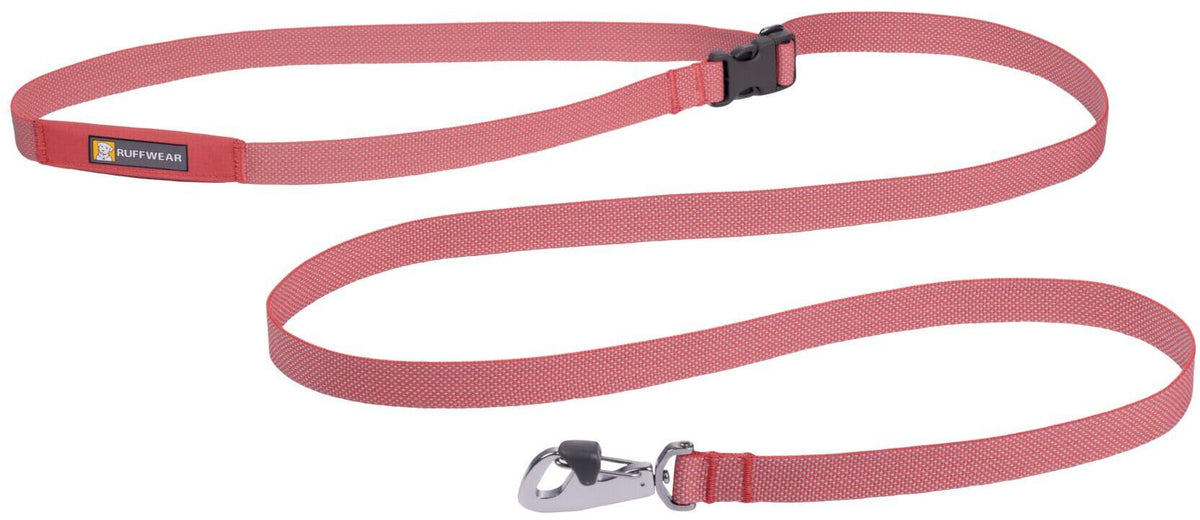 Ruffwear, Flagline Dog Leash, Lightweight 6.5 ft Lead, Alpenglow Pink