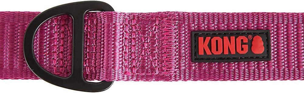 KONG Max HD Traffic Handle Ultra Durable Quick Control Leash 6' (Pink)
