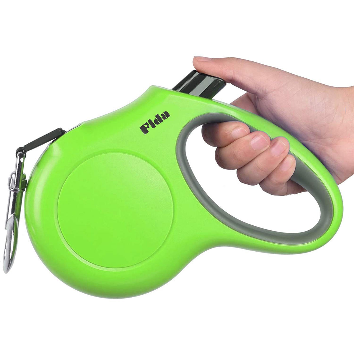 Fida Retractable Dog Leash, 16 ft Dog Walking Leash for Small Dogs up to 26lbs, 360° Tangle Free, Coffee/Brown