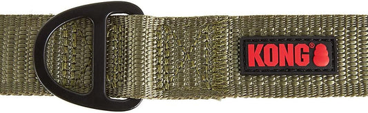 KONG Max HD Traffic Handle Ultra Durable Quick Control Leash 6' (Green)