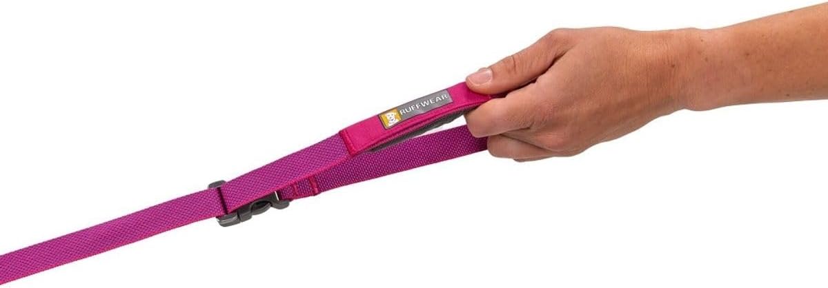 Ruffwear, Flagline Dog Leash, Lightweight 6.5 ft Lead, Alpenglow Pink