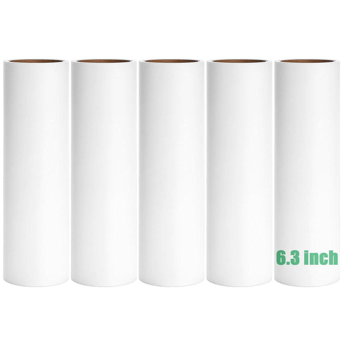 9.5 inch Lint Roller Refills Only, Fit for 9.4/9.45/9.5 inch Large Lint Rollers for Floor Carpet Couch, Extra Sticky Pet Hair Lint Roller Refill 5 Pack, Total 300 Sheets (9.5'' Wide)