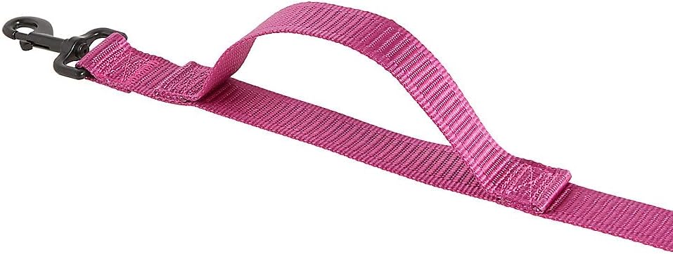 KONG Max HD Traffic Handle Ultra Durable Quick Control Leash 6' (Pink)