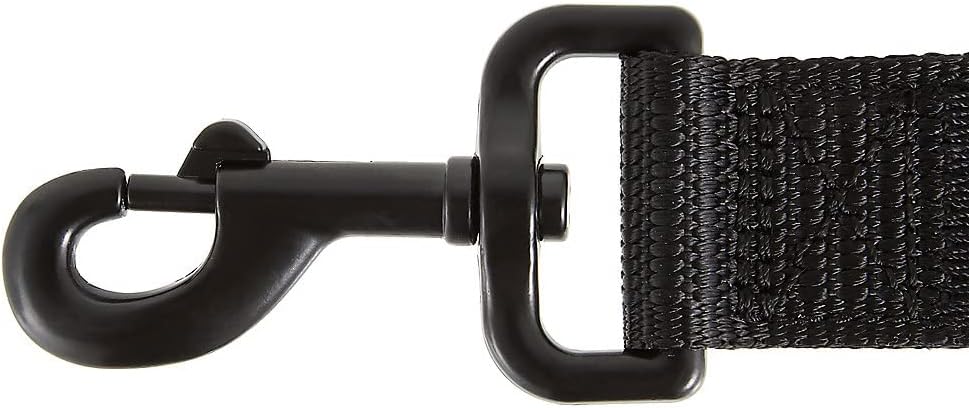 KONG Max HD Traffic Handle Ultra Durable Quick Control Leash 6' (Black)