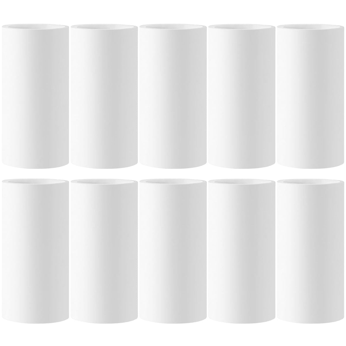 Lint Roller Refills 4 inch Bulk 10 Rolls Total 600 Sheets Extra Sticky Lint Remover Replacement Refills Compatible with Evercare PetLovers Muji IKEA and Others (Inside Dia. 1-1/2 inch)