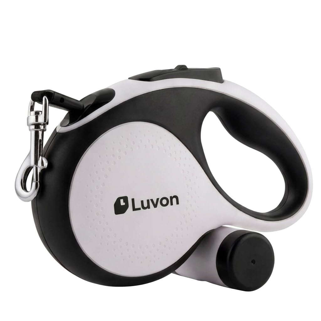 LUVON Retractable Dog Leash (Pet Hair Remover)