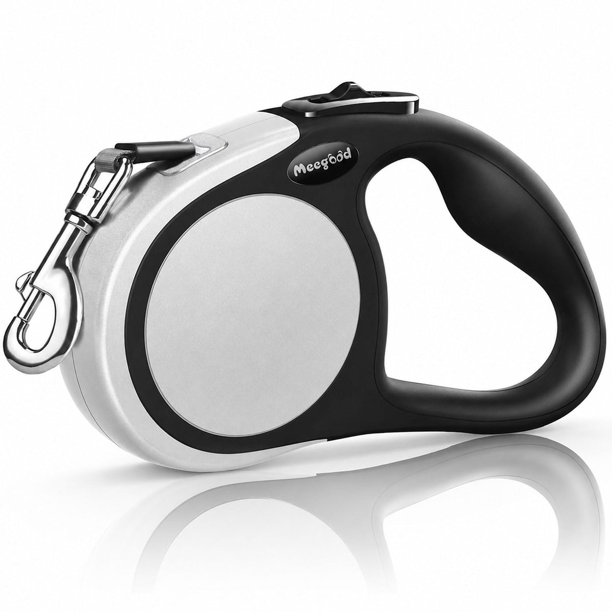 Heavy Duty Retractable Dog Leash-16ft Strong & Durable Walking Leash for S to L Dogs up to 45/115 lbs, Upgraded Lock System, Non Slip Grip, Tangle Free (Purple, Medium-Large Sized)