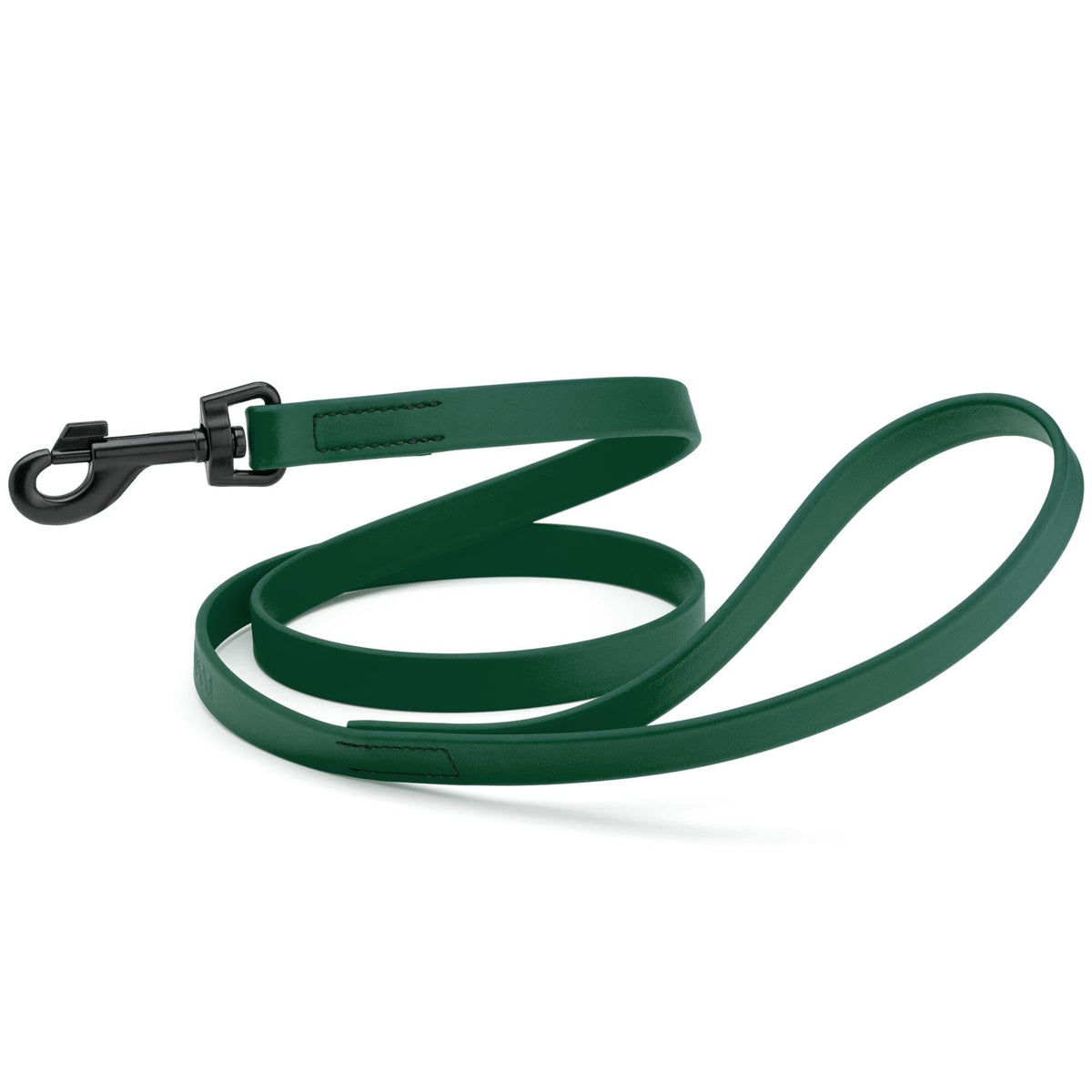 Dogline Biothane Waterproof Dog Leash Strong Coated Nylon Webbing with Black Hardware Odor-Proof Easy to Clean High Performance for Small or Large Dogs Made in USA 4 or 6 ft Lead, Amethyst Purple
