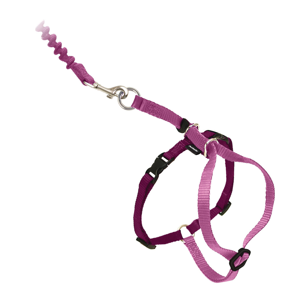 PetSafe Come with Me Kitty Harness and Bungee Cat Leash, Dusty Rose, Medium
