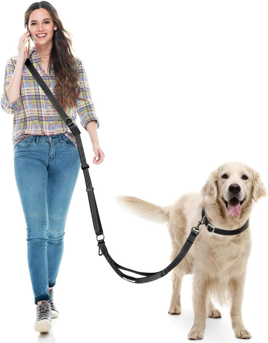 Hands Free Dog Leash, Multifunctional Crossbody Dog Leash