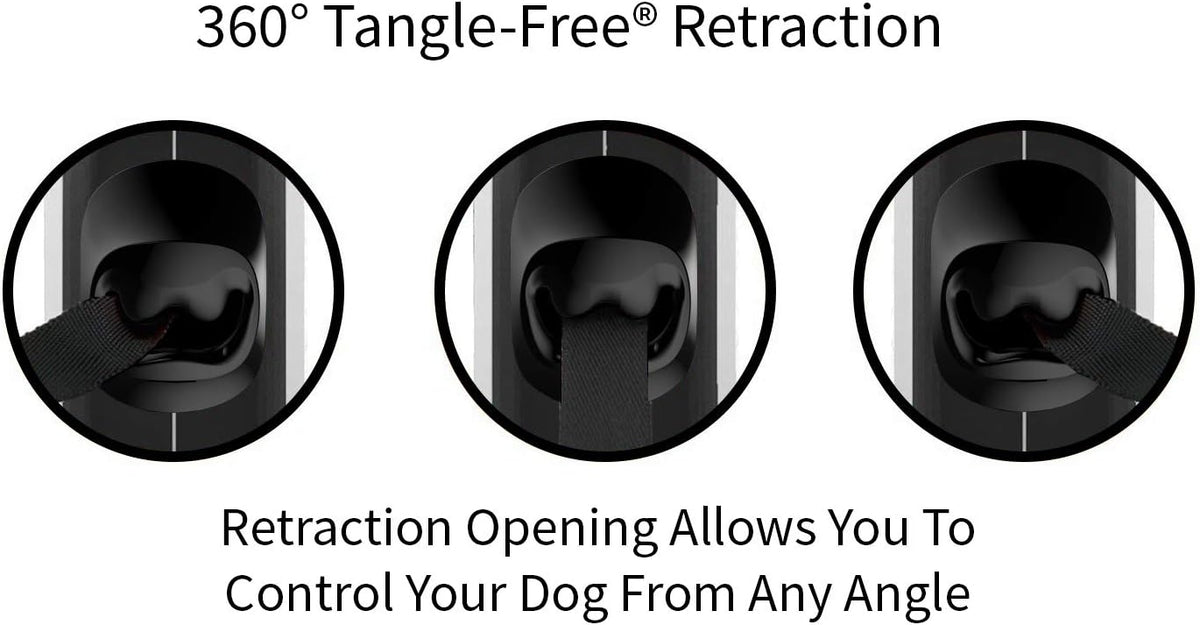 TUG Original Retractable Dog Leash, 16 ft (Large, Green)