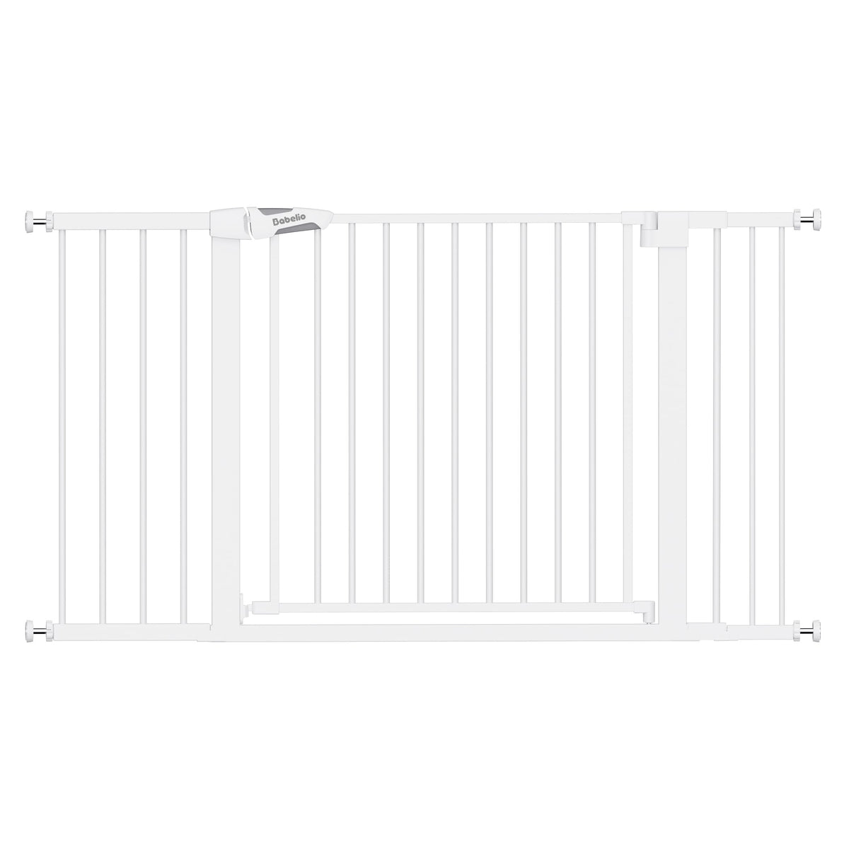 Babelio Baby Gate for Stairs No Drilling, 29-48 in PressGuard Dog Gate