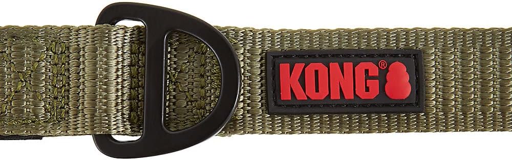 KONG Max HD Traffic Handle Ultra Durable Quick Control Leash 6' (Green)