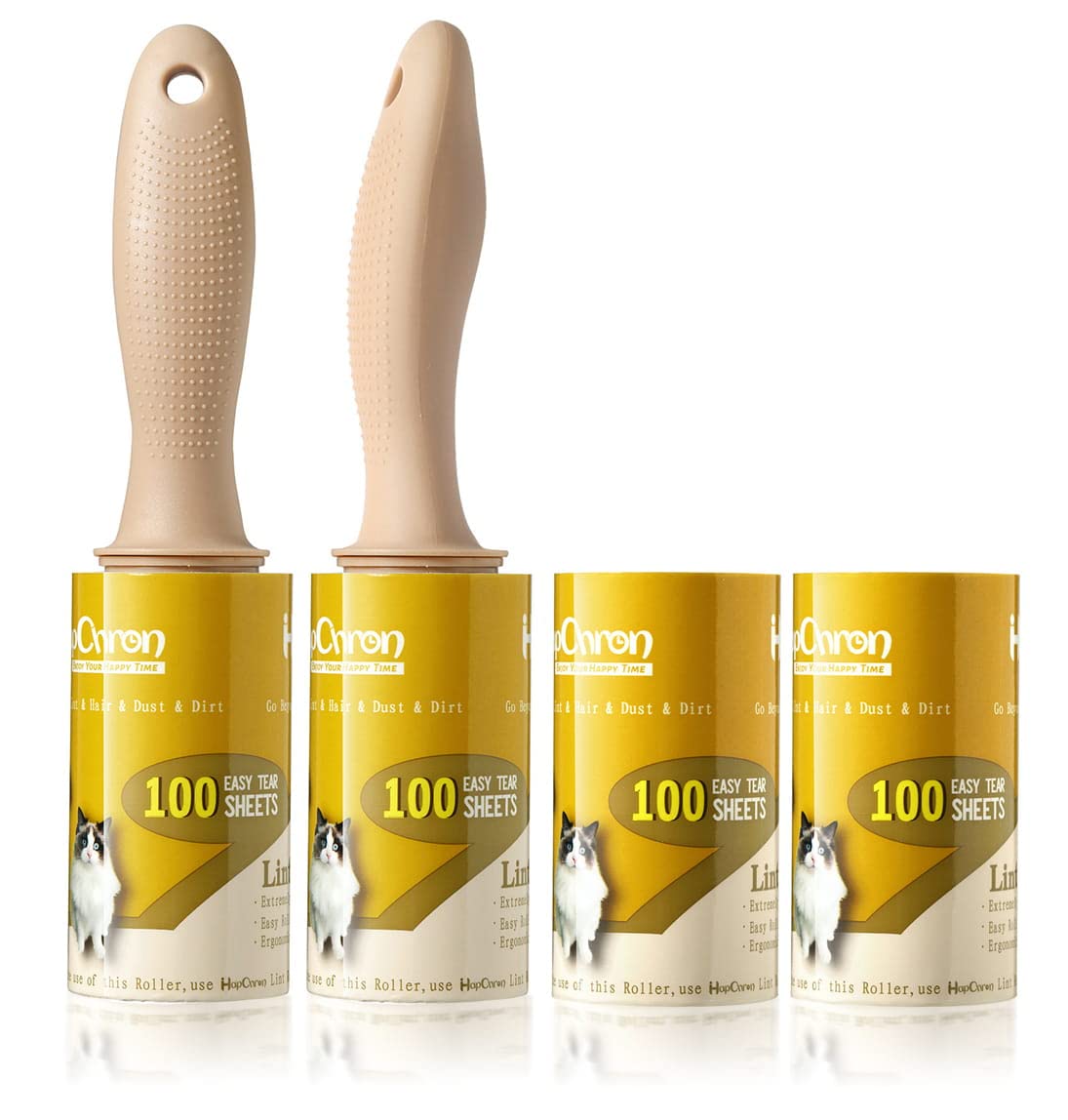 Lint Roller Refills 4", 600 Easy Tear Sheets, for Evercare, Extra Sticky