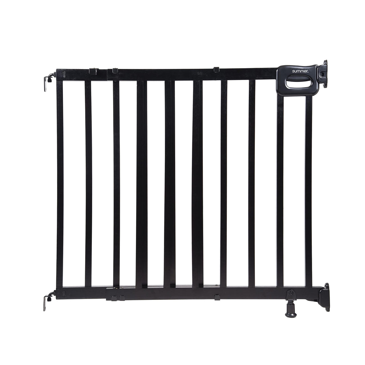 Ingenuity The Stairway 48W Series, 30'-48' Wide, 32" Tall, Baby Gate for Stairs with Door, Wood Safety Gate for Doorways and Stairways - Oak Wood