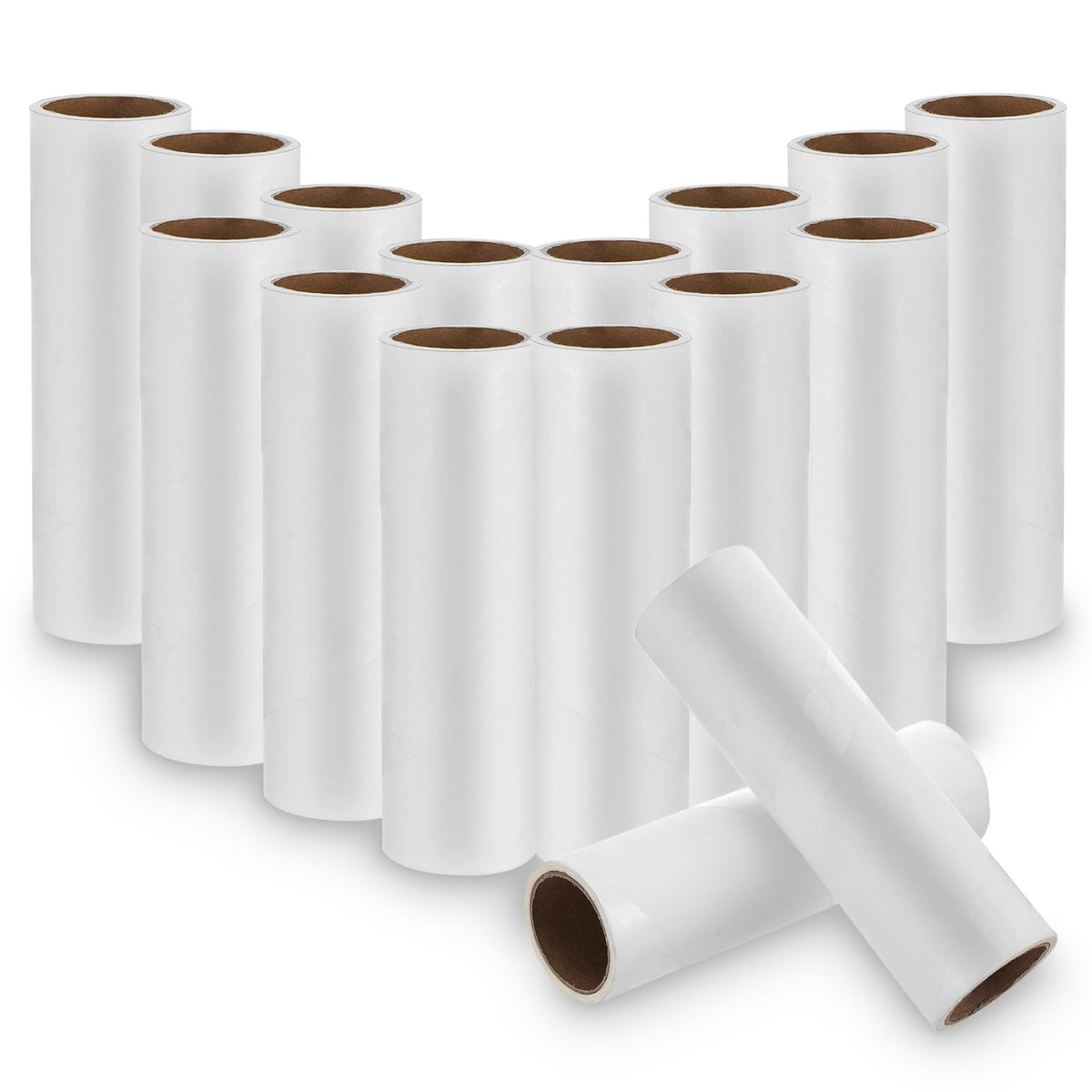 6.3 inch Wide Lint Roller Refills, Value Pack 16 Rolls Extra Sticky Lint Rollers Refill, Pet Hair Sticky Roller Refills for Floor, Couch, Carpet, Bed, Clothes(Pack of 16, Total 960 Sheets)