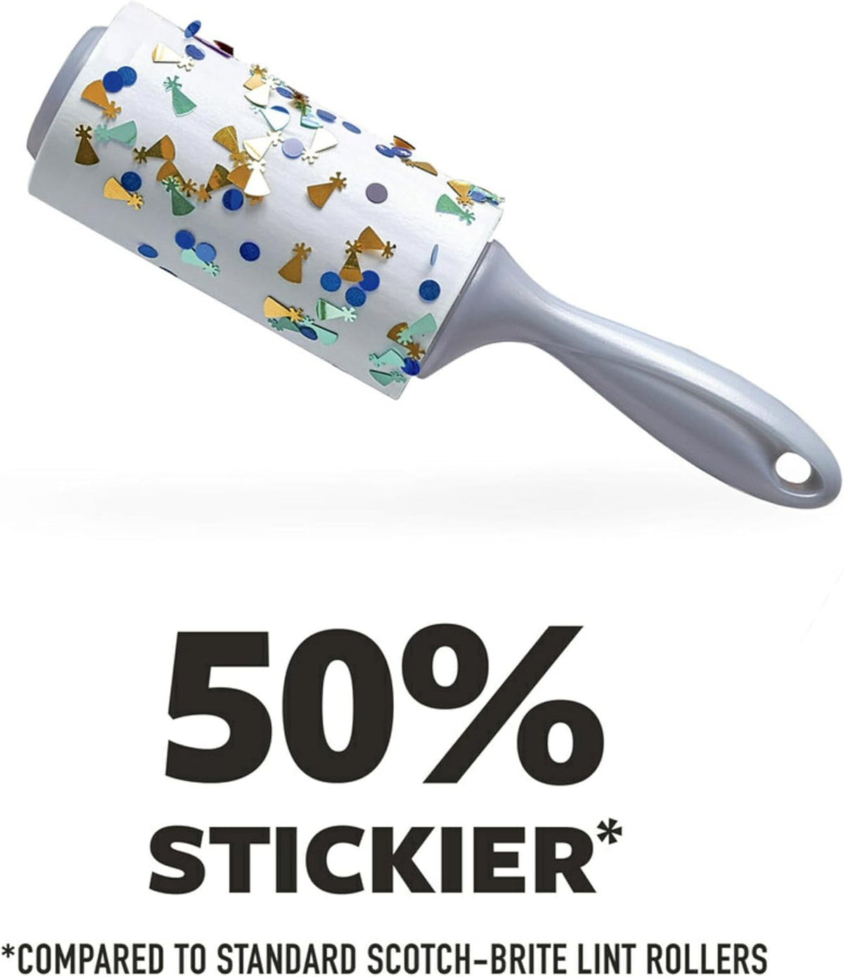 Scotch-Brite Extreme Clean Lint Roller, 200 Sheets Total, 2 Pack