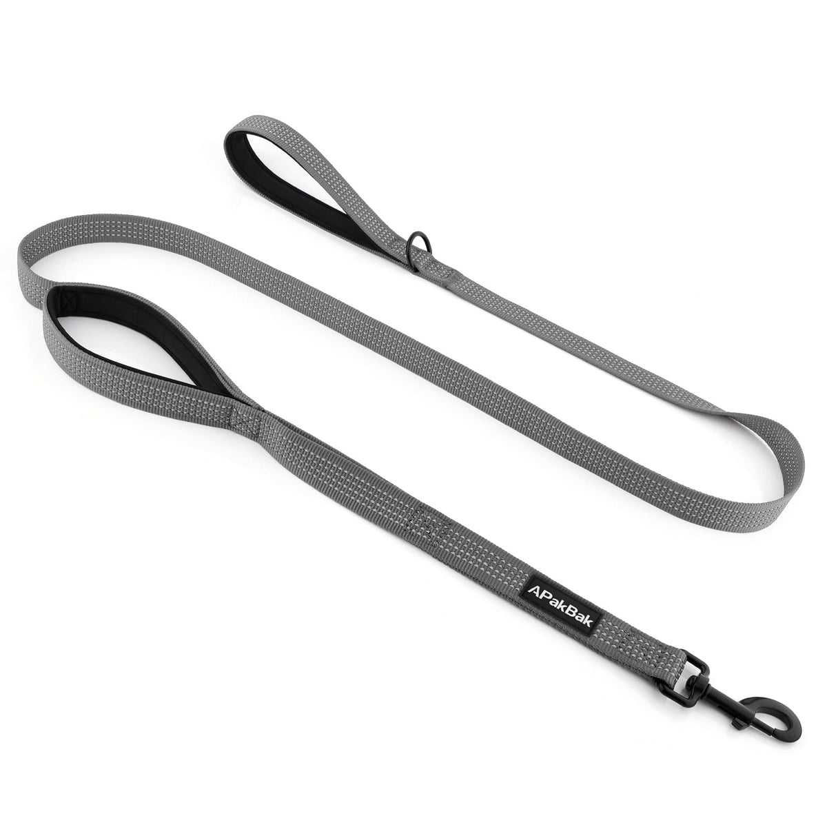 Double Handle Dog Leash, 6 FT Reflective, for Medium Large Dogs