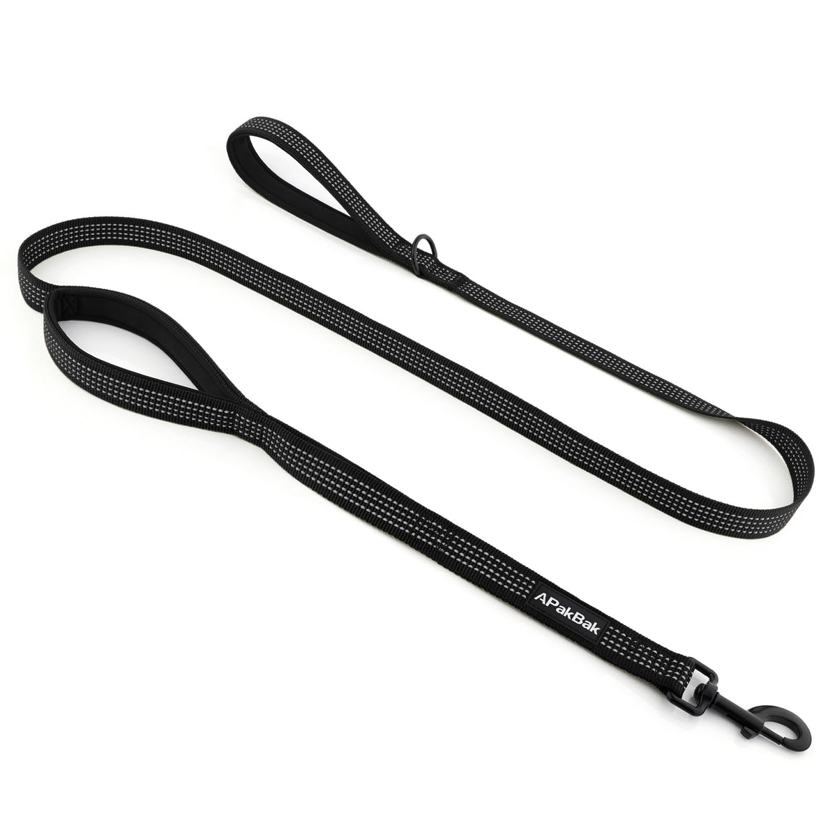 Double Handle Dog Leash, 6 FT Reflective, for Medium Large Dogs