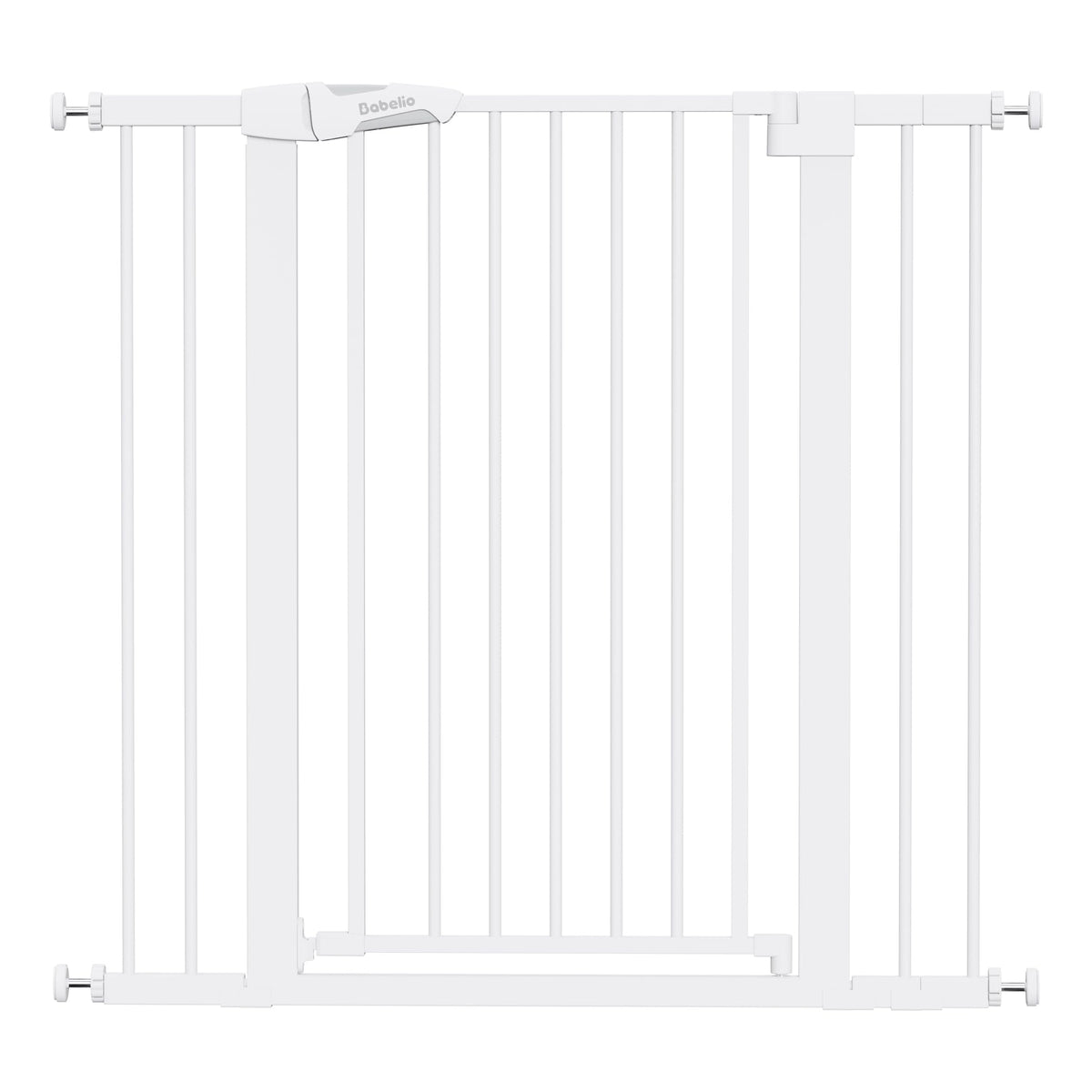 Babelio Baby Gate for Stairs No Drilling, 29-48 in PressGuard Dog Gate