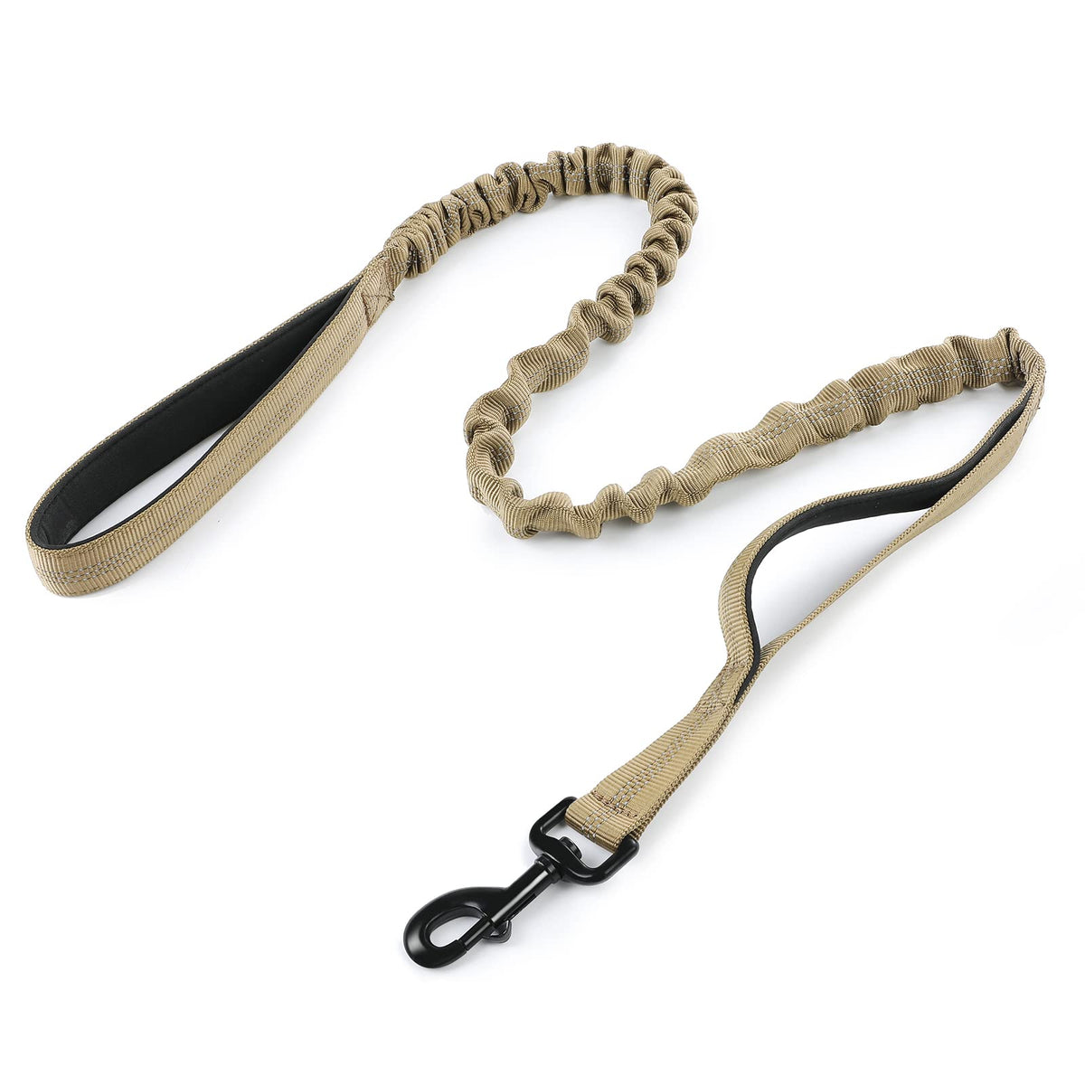 rabbitgoo Tactical Dog Leash, Heavy Duty Training Bungee Lead