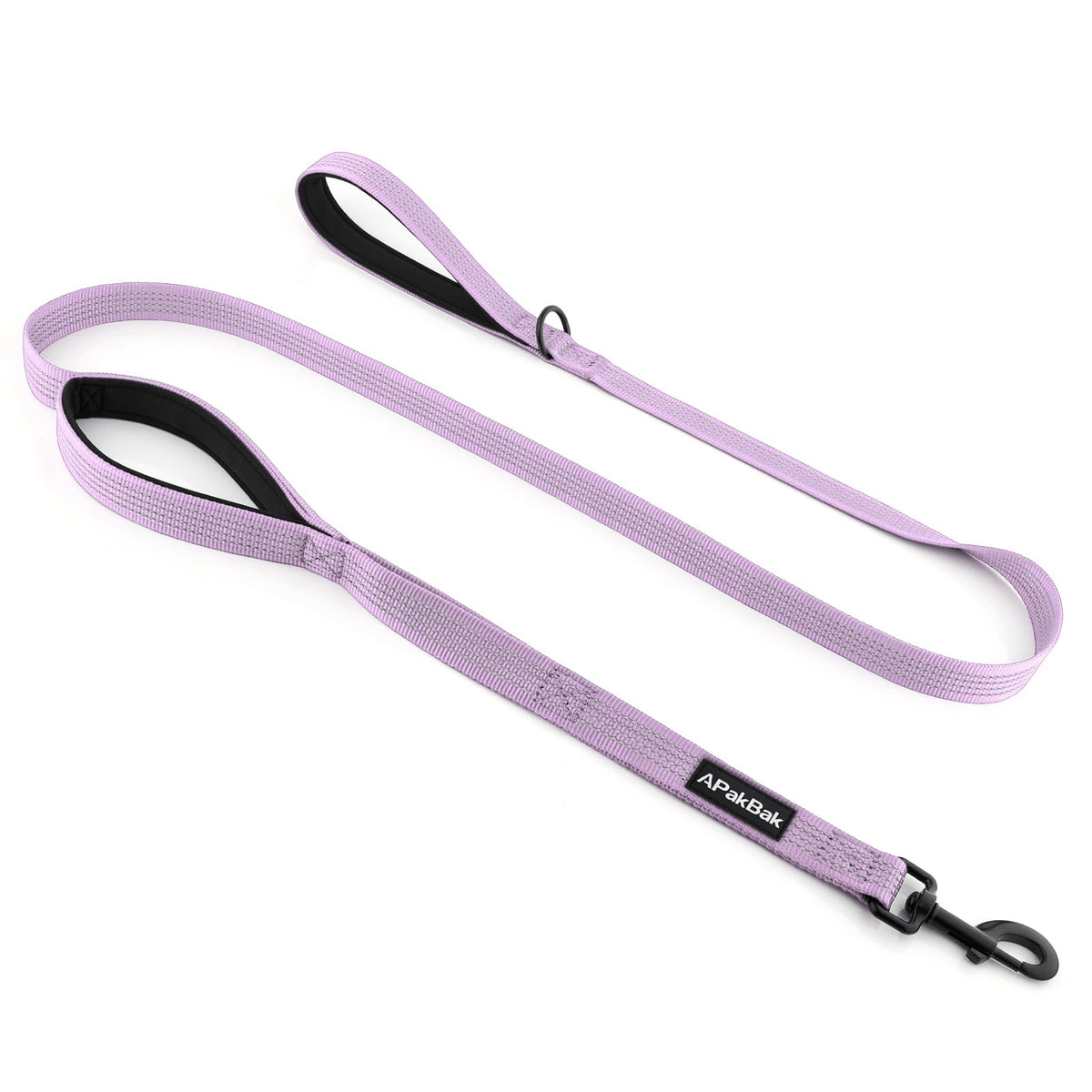 Double Handle Dog Leash, 6 FT Reflective, for Medium Large Dogs