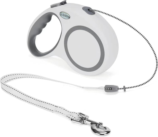 Retractable Dog Leash 30 FT Cord for Medium Large Dogs up to 77 lbs