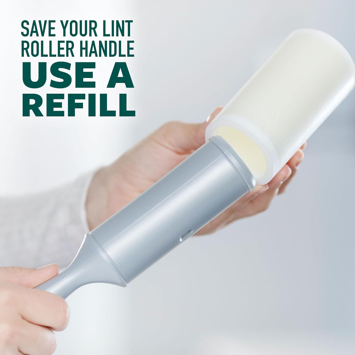 Scotch-Brite Pet Hair Pickup Lint Roller with Handle, 50% Stickier, Fur and Fluff Remover for Clothes Furniture and Pet Beds, 12 Pack, 360 Easy-Tear Sheets Total