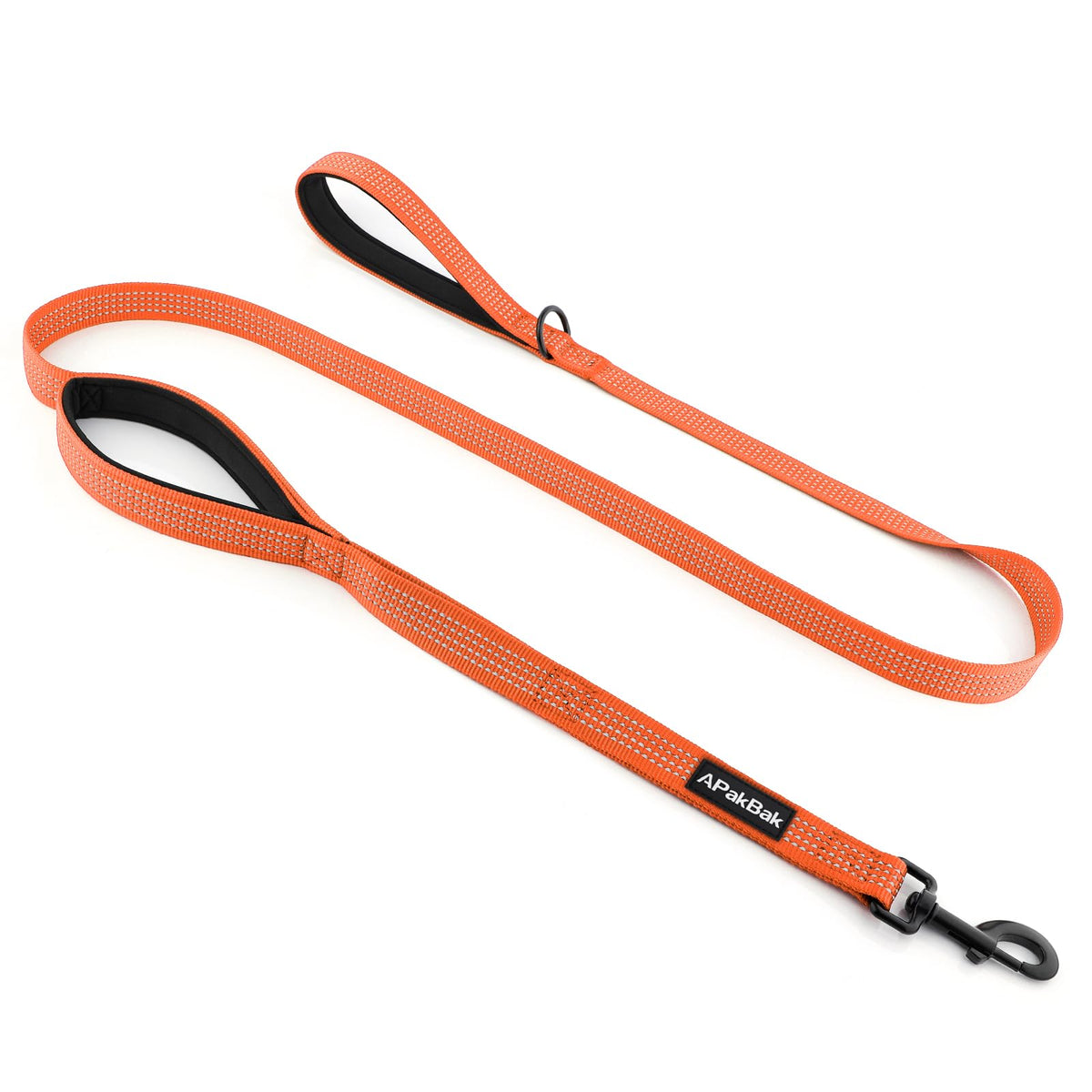 Double Handle Dog Leash, 6 FT Reflective, for Medium Large Dogs