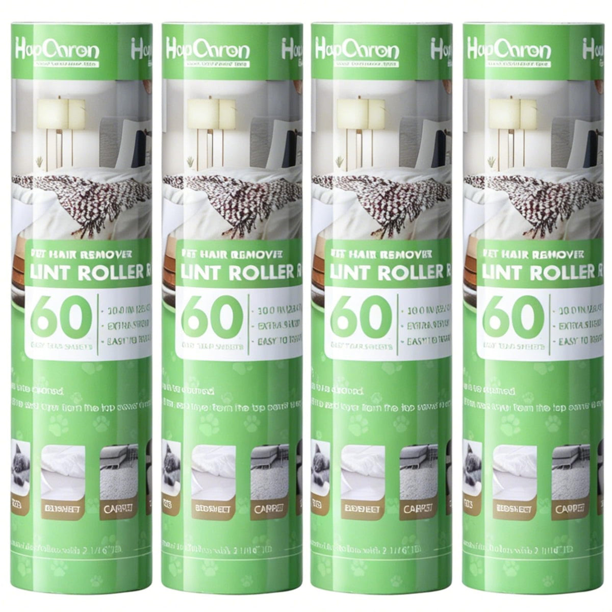 Lint Roller Refills 8", 240 Sheets, for Scotch-Brite, Extra Sticky