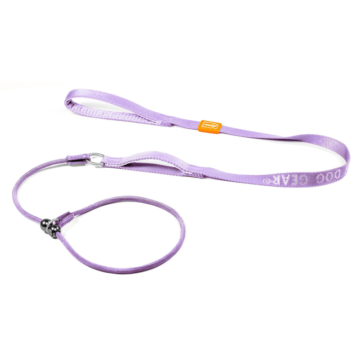 HowGo Slip Lead Dog Leash with 2 Spring-Loaded Stoppers (Black 5.0FT)