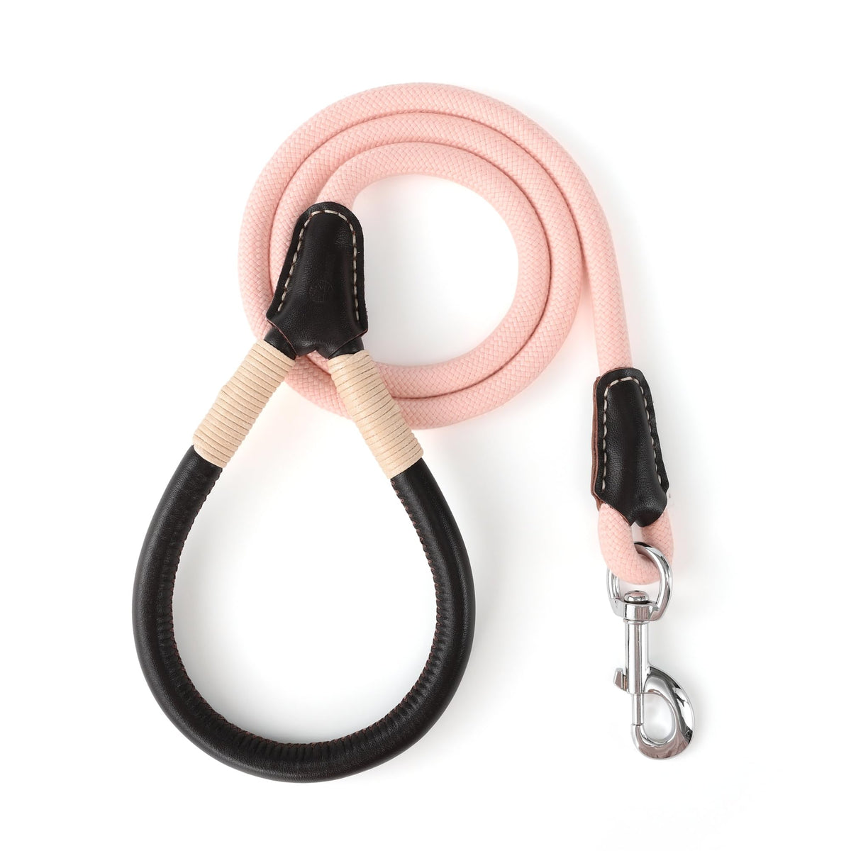 Mile High Life Dog Leash with Genuine Leather-Wrapped Ends, 4/5/6FT