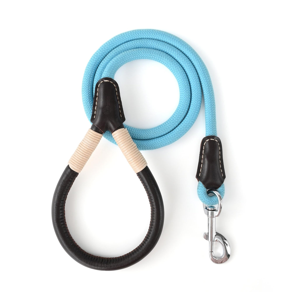 Mile High Life Dog Leash with Genuine Leather-Wrapped Ends, 4/5/6FT