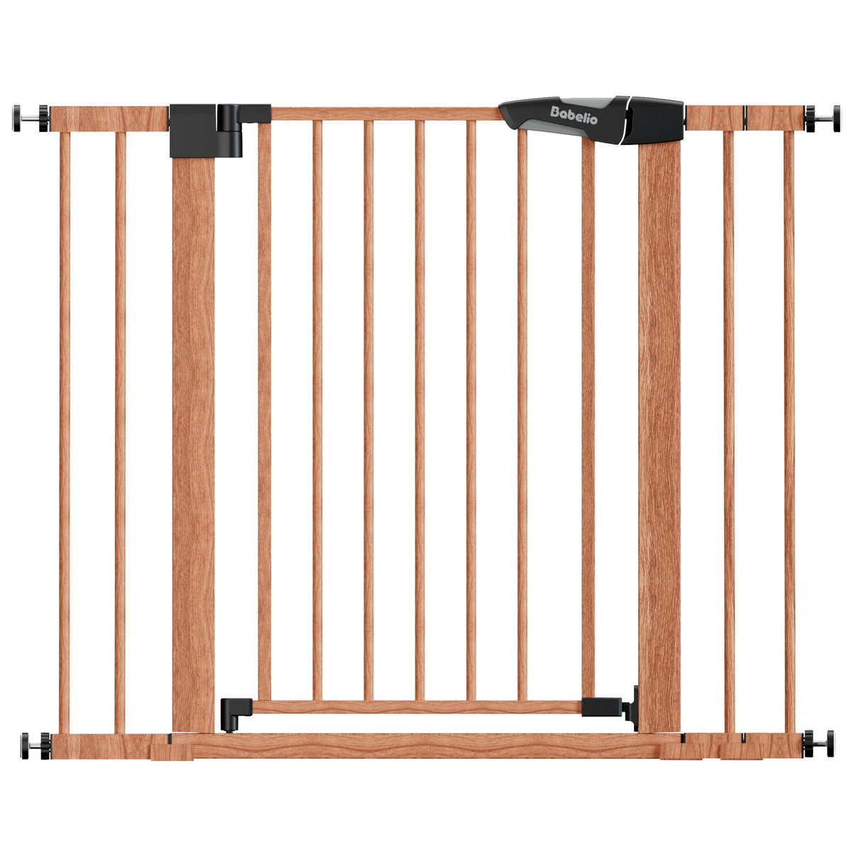 Babelio Baby Gate for Stairs No Drilling, 29-48 in PressGuard Dog Gate