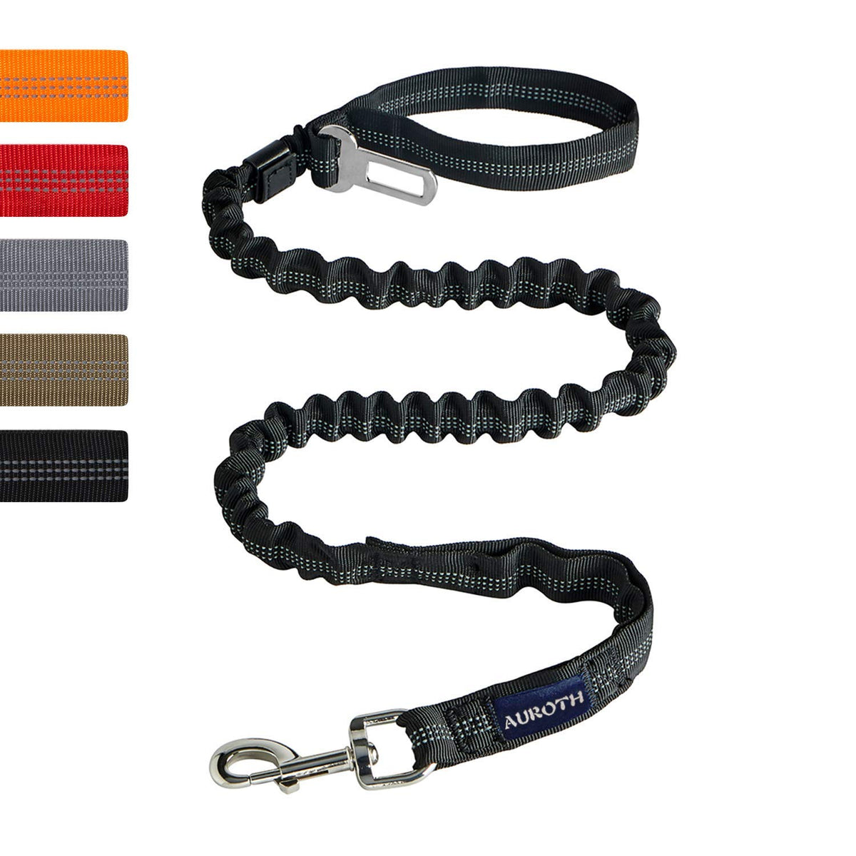 AUROTH Bungee Dog Leash for Large Dogs, No Pull for Shock Absorption
