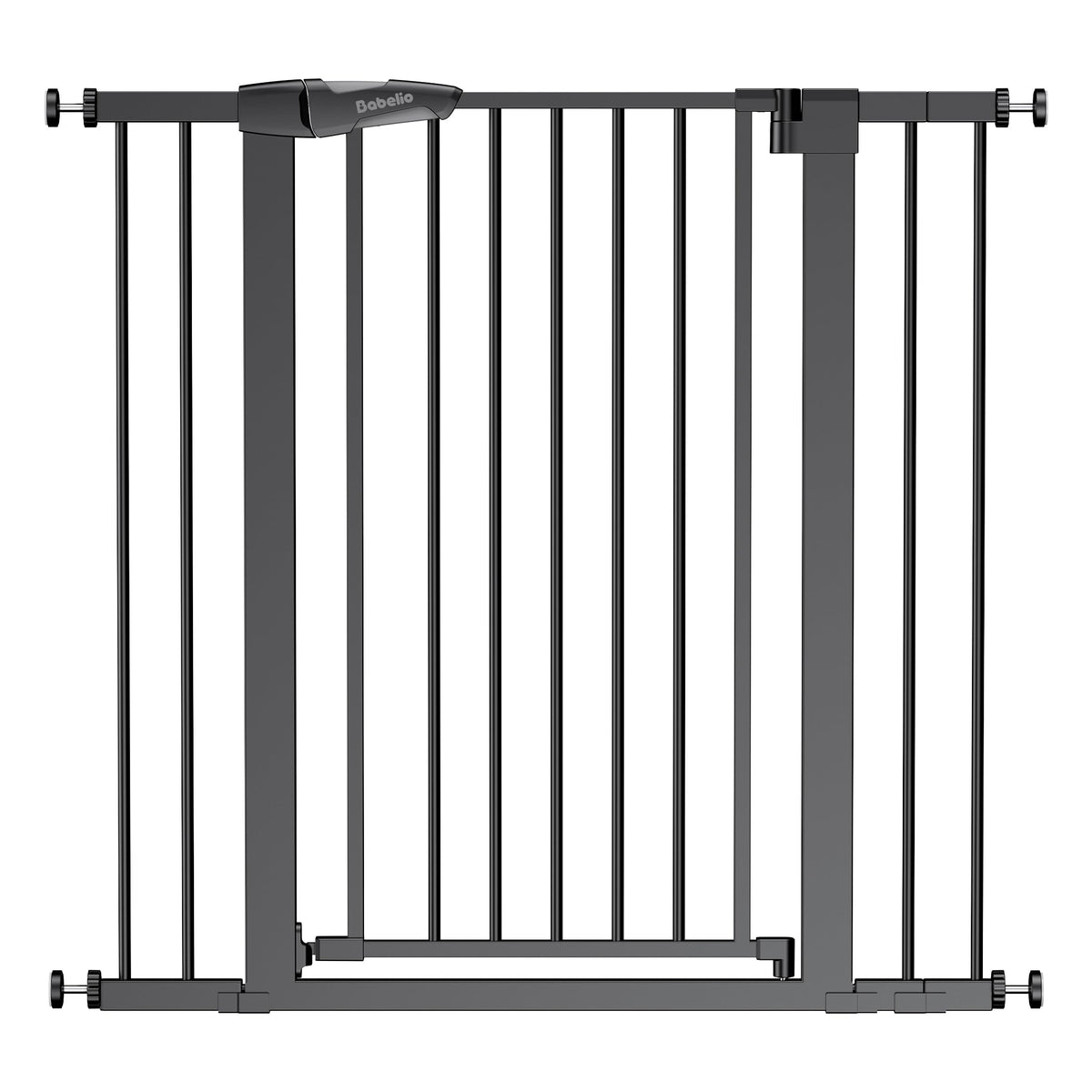 Babelio Baby Gate for Stairs No Drilling, 29-48 in PressGuard Dog Gate