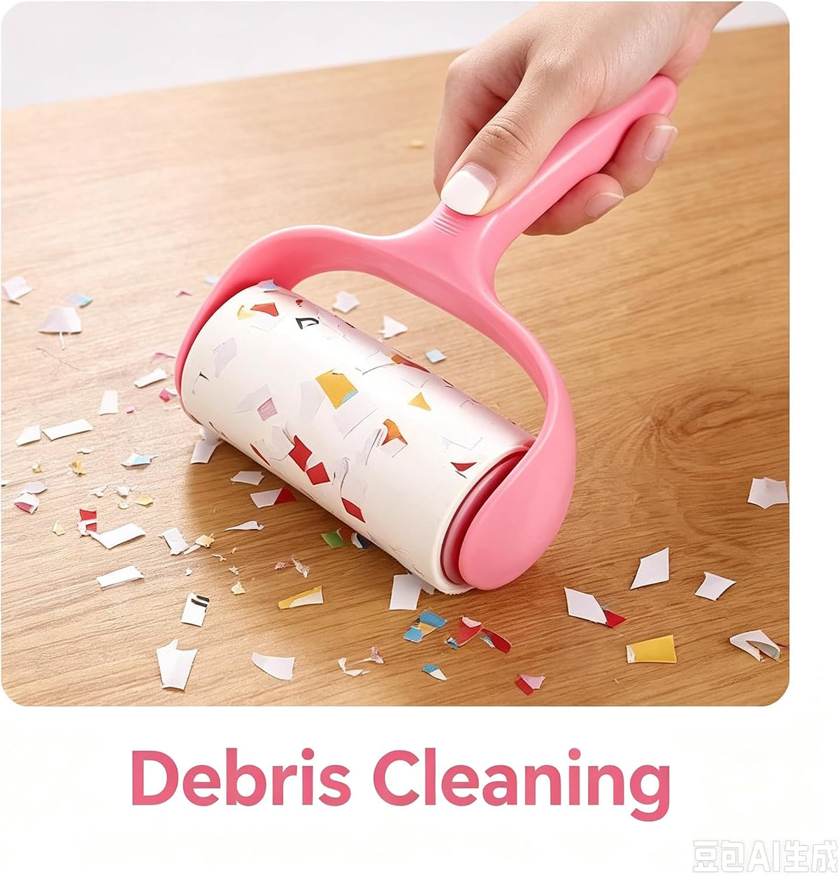 Lint Roller, 10 Refills 600 Sheets Extra Sticky Lint Remover, Pet Hair Remover for Clothes Furniture Car, Fabric Shaver Pilling Remover for Dog Cat, Reusable Sticky Lint Roller for Home Auto