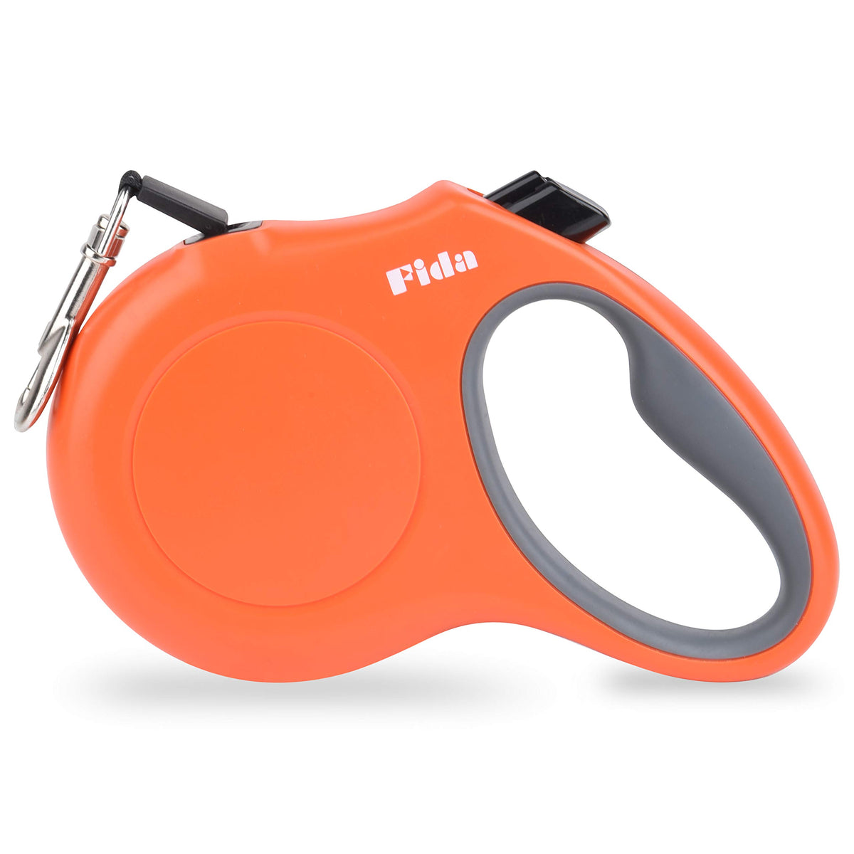 Fida Retractable Dog Leash, 16 ft Dog Walking Leash for Small Dogs up to 26lbs, 360° Tangle Free, Coffee/Brown