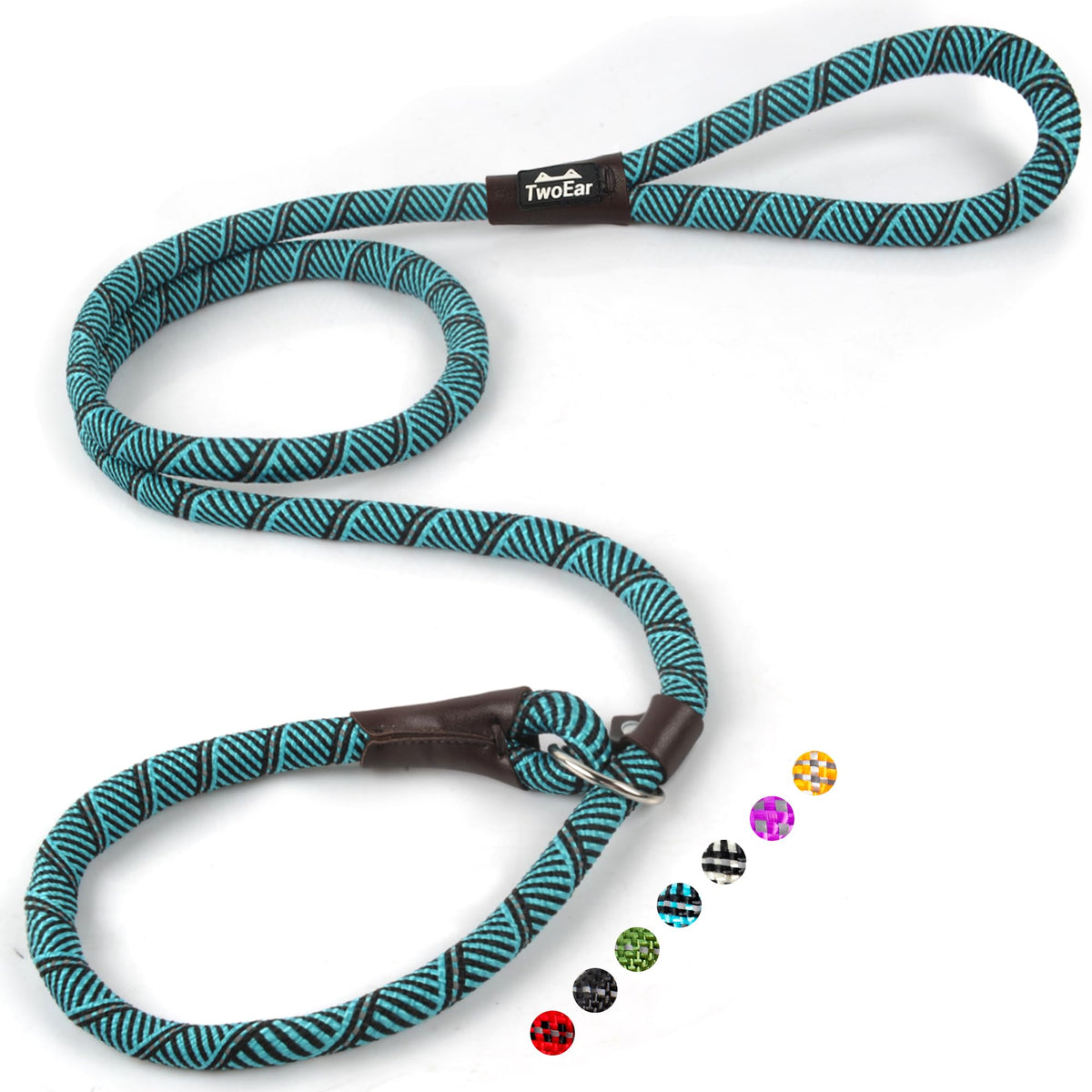 Twoear 6FT Slip Lead Dog Leash, Heavy Duty Slip Leash for Dogs