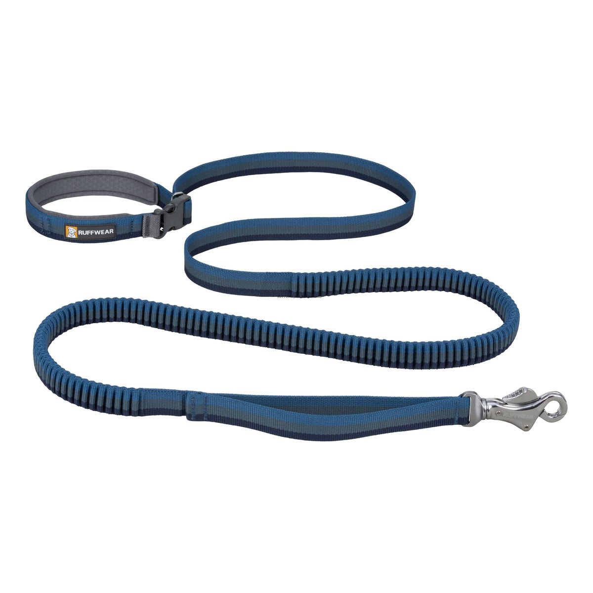 Ruffwear, Roamer Bungee Dog Leash, Yellow Snow, 5.5'-7'