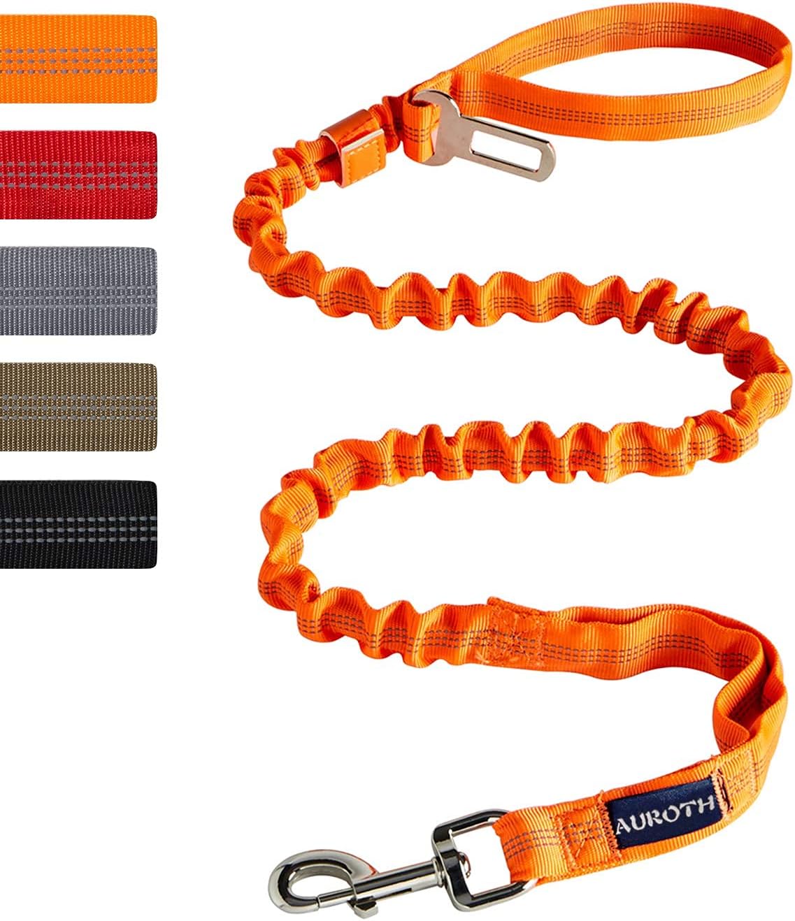 AUROTH Bungee Dog Leash for Large Dogs, No Pull for Shock Absorption