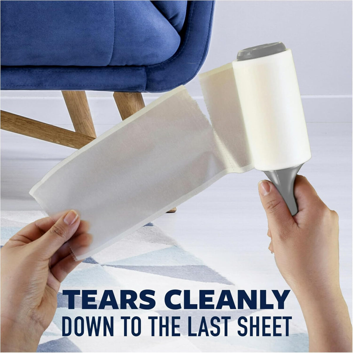 Scotch-Brite Everyday Clean Lint Roller Refills,420 Sheets Total, 6 Pack
