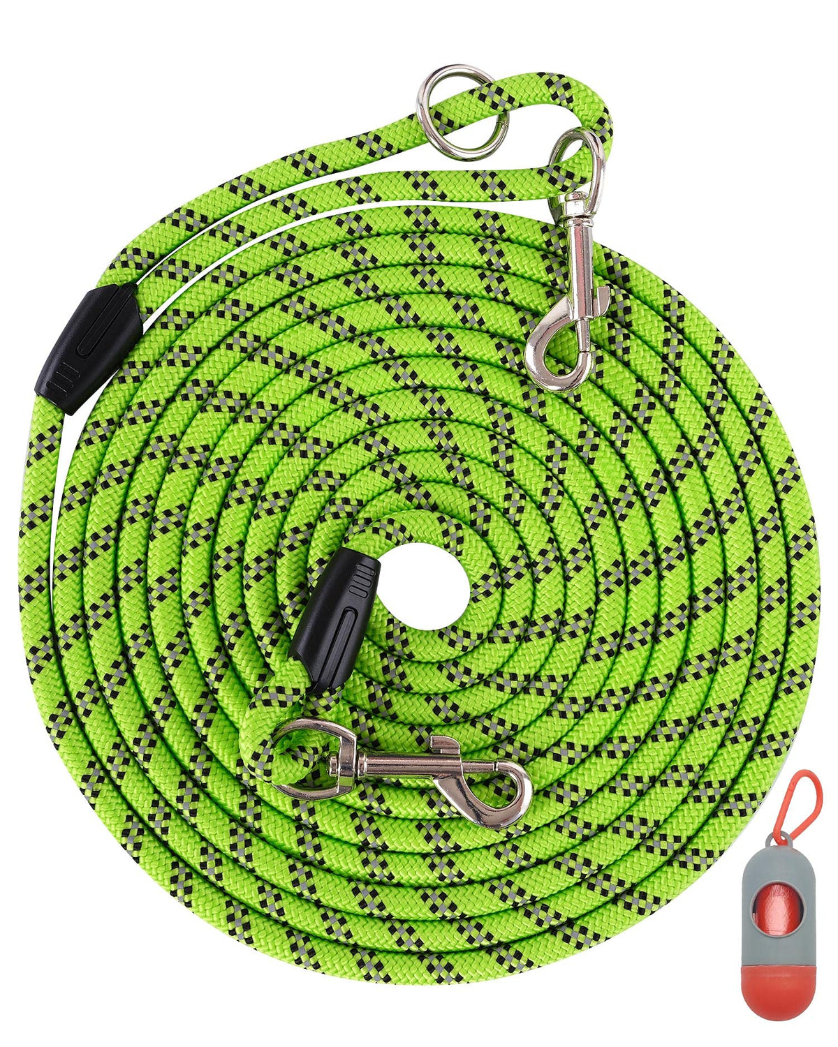 Long Dog Leash for Training 10FT/16FT/20FT/30FT/50FT/100FT, Reflective Tie Out, Heavy Duty Dog Lead for Large, Medium & Small Dogs - Outside Walking, Playing, Camping, Yard